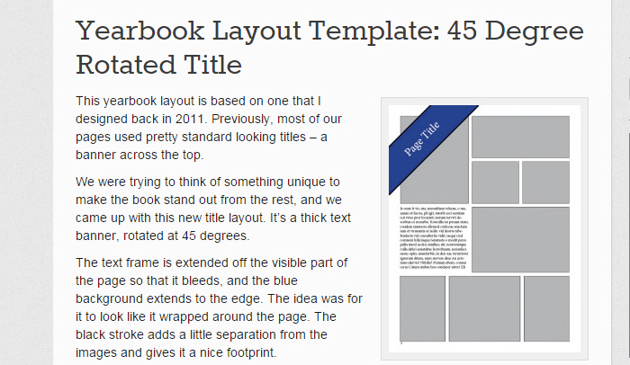 Free Yearbook Templates Microsoft Word